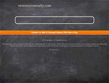 Tablet Screenshot of newsmyrnarealty.com